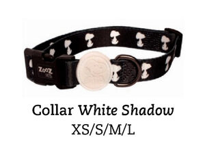 collar perro snoopy sombra blanca