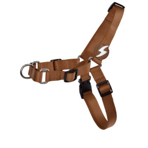 Solid Brown Front Harness